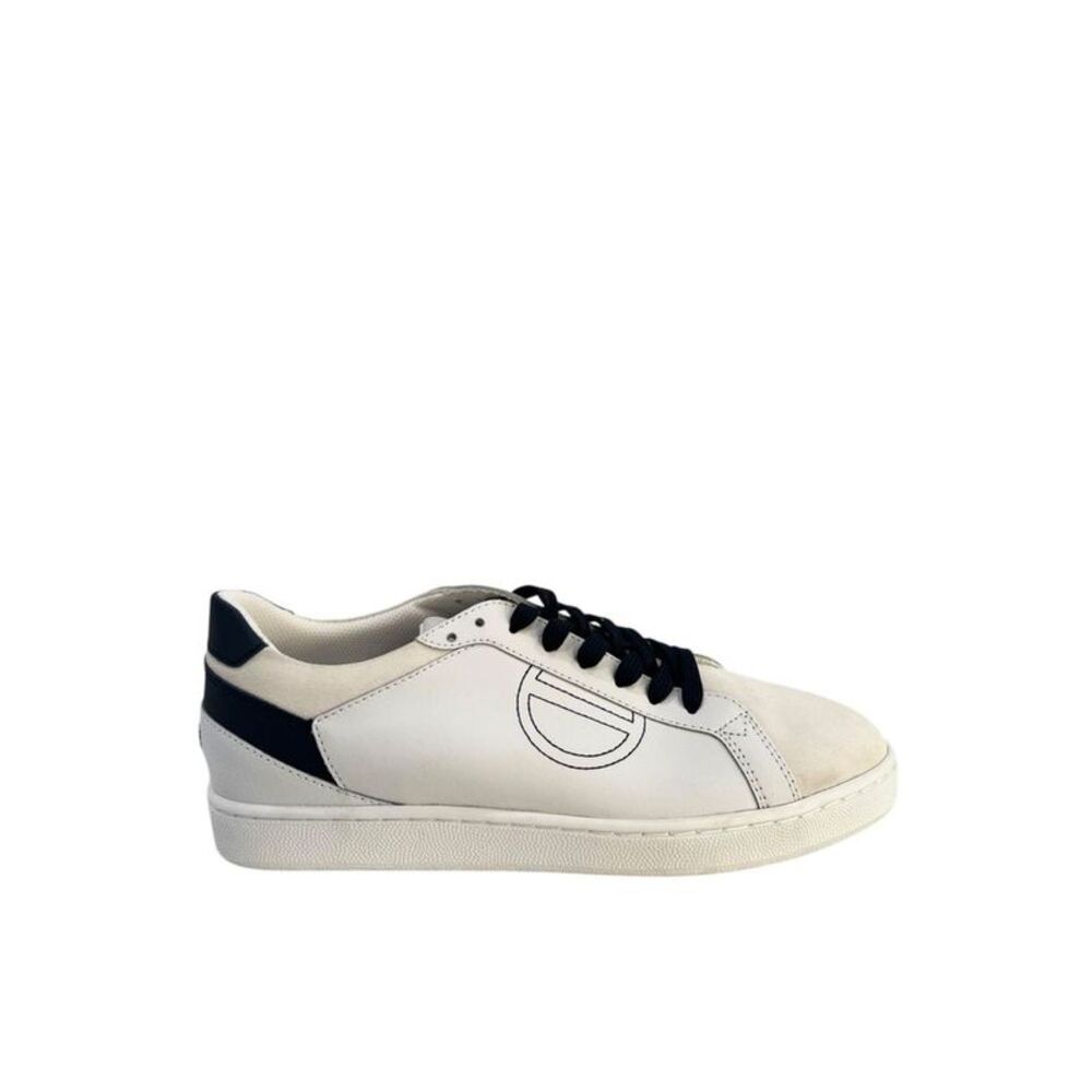 Borbonese White Leather Men Men's Sneaker
